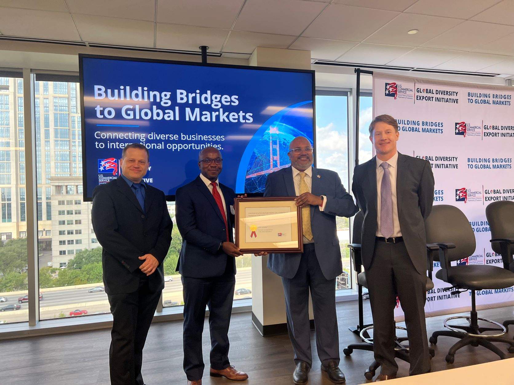 Building Bridges Houston – Export Achievement Award for IPP Global